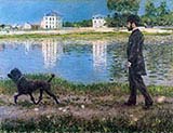 Richard Gallo and his Dog at Petit